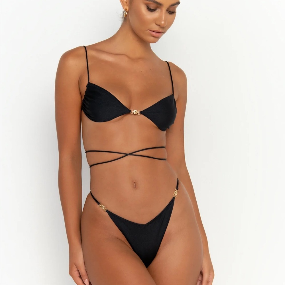 Sommer Swim Black Bikini Set